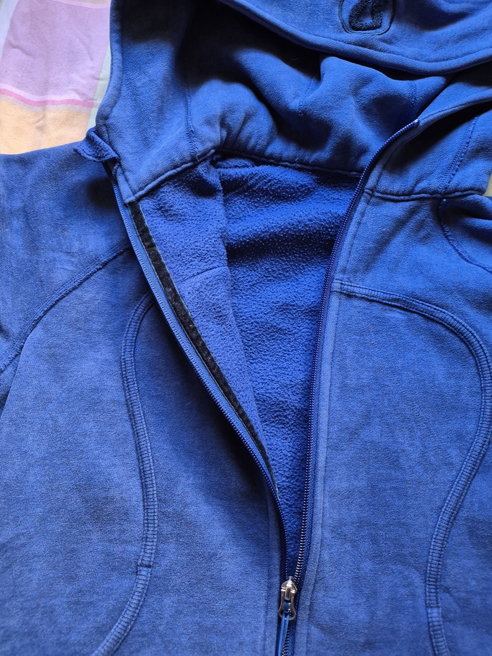 lululemon athletica Blue Full‑Zip Hooded Jacket - Picture 6 of 8